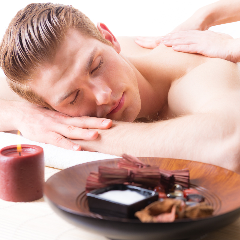 Deep tissue massage targeting muscle tension and pain relief.